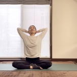 胸のストレッチ