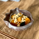 かぼちゃのそぼろ煮