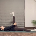 膝裏のストレッチ