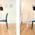 骨盤の前後ゆらゆらワーク