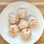 ボール状にまとめる