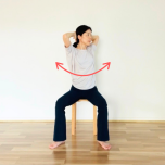 背骨ストレッチ