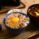 納豆たまごかけごはん