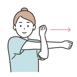 肩こりストレチ