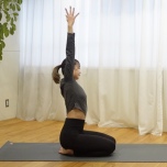 体側ストレッチ