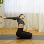 肩回しストレッチ