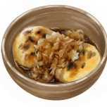 焼き餅におろし