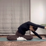 体側ストレッチ