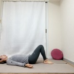 膝を立てた仰向けの体勢