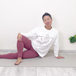 体側ストレッチ