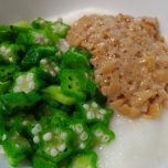 納豆オクラ