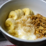 バナナ甘酒ボウル