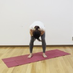 ぶら下がり・背中ストレッチ②