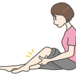 脚の浮腫のイメージ