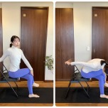チェアヨガ②