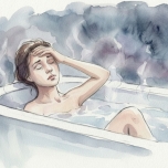 お風呂に入っても疲れが取れない