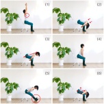 チェアストレッチ