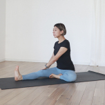 腰のストレッチ