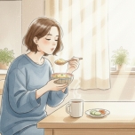 セロトニン朝食