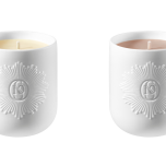 左から:オー エ リュミエール キャンドル 260g ¥16,280(税込)、ボワ パリジャン キャンドル 260g ¥16,280(税込)/ともにソルフェリーノ 問い合わせ先:ブルーベル・ジャパン株