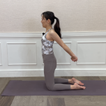 胸開きストレッチ２