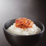 キムチの乗せたご飯