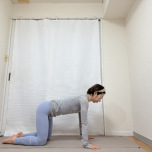 四つ這いの体勢