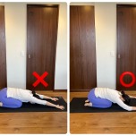 チャイルドポーズ①