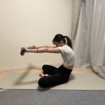 背骨ストレッチ