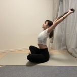 背骨ストレッチ