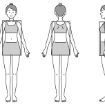 体幹部イラスト