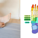 足の骨のイラスト　立方骨ほぐし