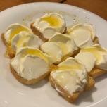 クリームチーズトースト