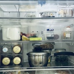 余白のある冷蔵庫