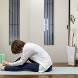 前屈ストレッチ