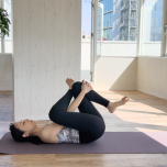 お尻のストレッチ2