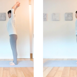 前屈を深める動的ストレッチ