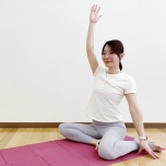 脇腹ストレッチ