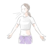呼吸イラスト