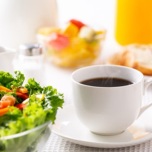 朝食　コーヒー