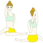 牛面のポーズ