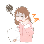 寝起きイラスト