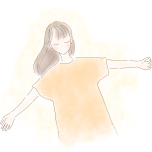 リラックスイラスト