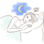 不眠イラスト