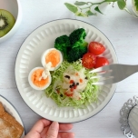 サラダから食べる