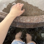 足湯と手湯