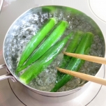 オクラのボイル