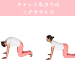 キャット&カウエクササイズ