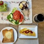バランスのいい朝食