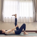 腿裏のストレッチ